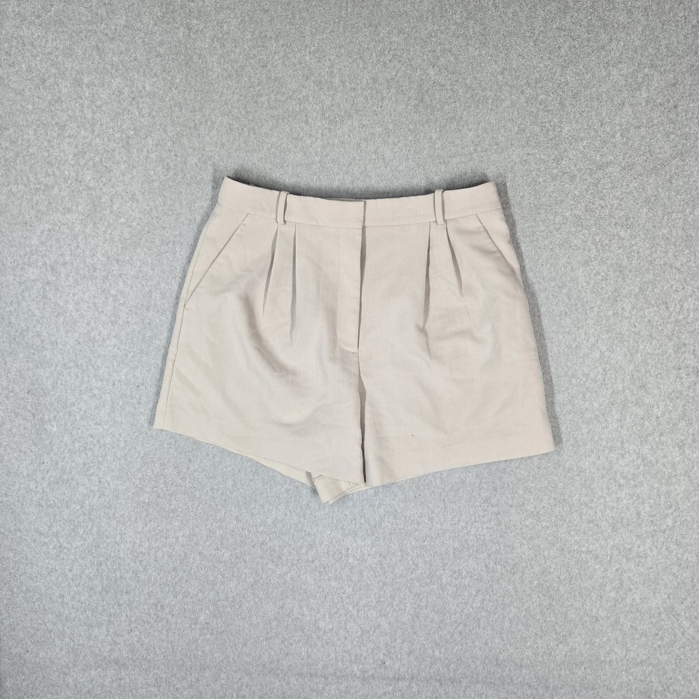 Abercrombie & Fitch Women Shorts 31 / 12 Beige Dress Chino